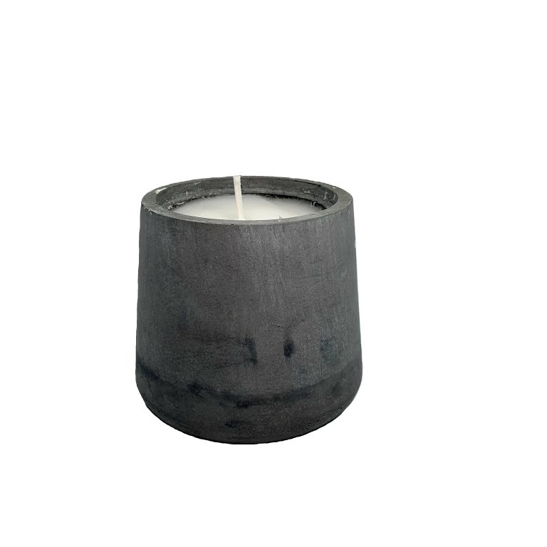Candle in pot